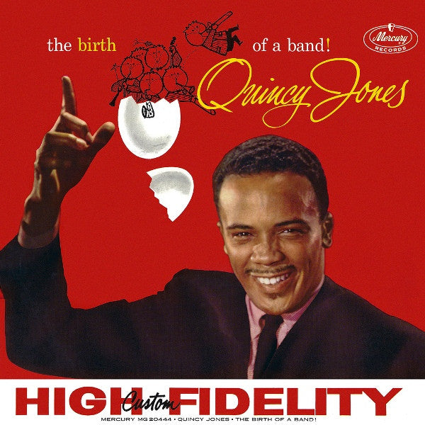 Quincy Jones : The Birth Of A Band (LP, Album, Mono, Promo)