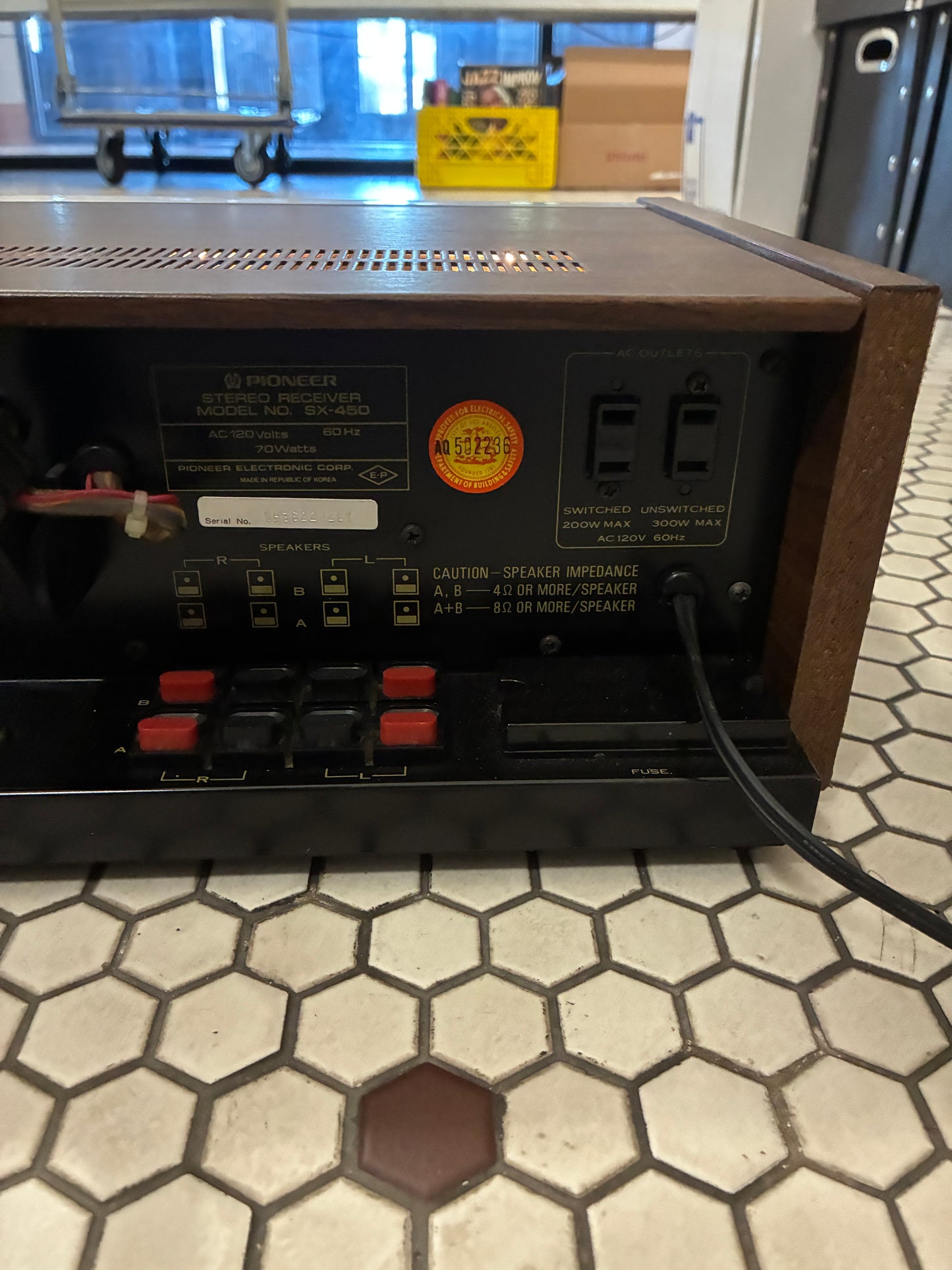 Pioneer SX-450 Receiver
