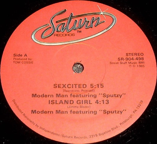 Modern Man Featuring Sputzy : Sexcited (12")