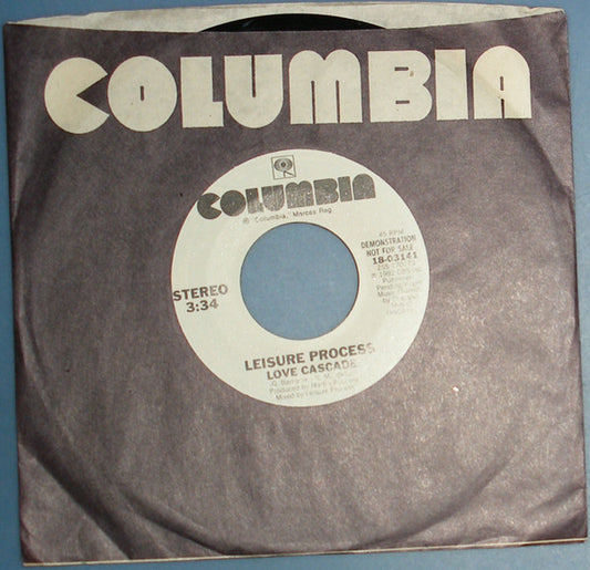 Leisure Process : Love Cascade (7", Promo, Styrene, Pit)