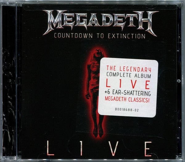 Megadeth : Countdown To Extinction Live (CD, Album)