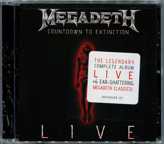 Megadeth : Countdown To Extinction Live (CD, Album)