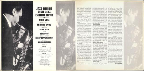 Stan Getz / Charlie Byrd : Jazz Samba (LP, Album, MGM)