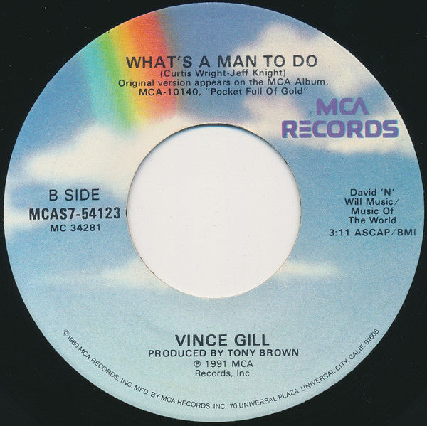Vince Gill : Liza Jane (7", Single)