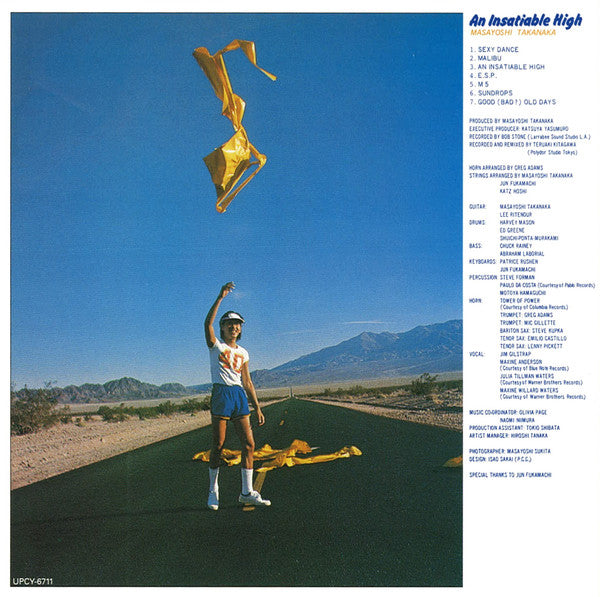 Masayoshi Takanaka : An Insatiable High (CD, Album, RE, RM, SHM)