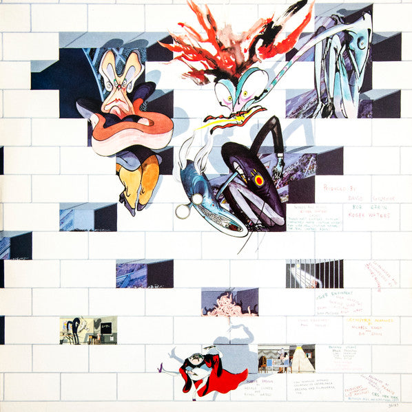 Pink Floyd : The Wall (2xLP, Album, Pit)