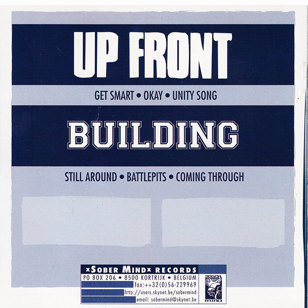 Up Front (2) / Building : Up Front / Building (CD, EP)