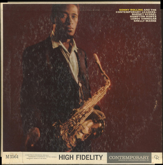 Sonny Rollins : Sonny Rollins And The Contemporary Leaders (LP, Album, Mono, DG )