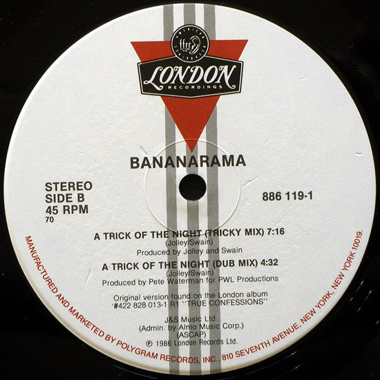 Bananarama : A Trick Of The Night (12", Single, RCA)