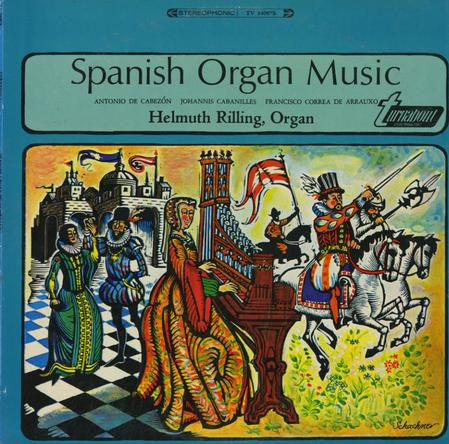 Helmuth Rilling : Spanish Organ Music (LP)
