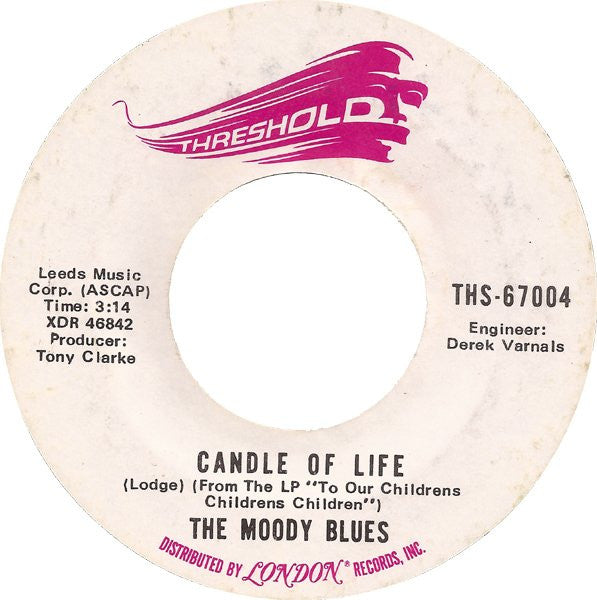 The Moody Blues : Question  (7", Single, Ter)