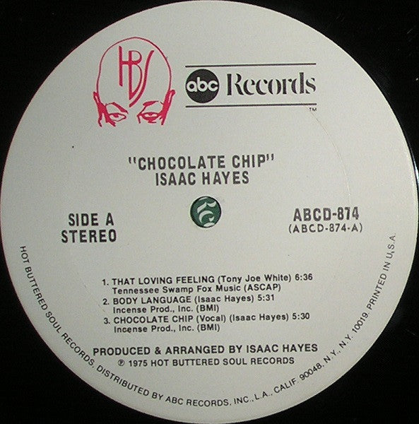 Isaac Hayes : Chocolate Chip (LP, Album)