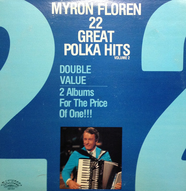 Myron Floren : 22 Great Polka Hits Volume 2 (2xLP, Gat)