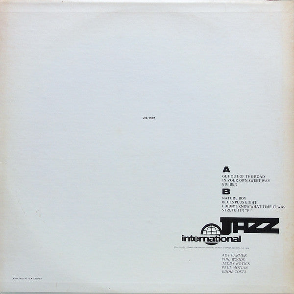 Art Farmer, Phil Woods : Gettin' It On (LP)