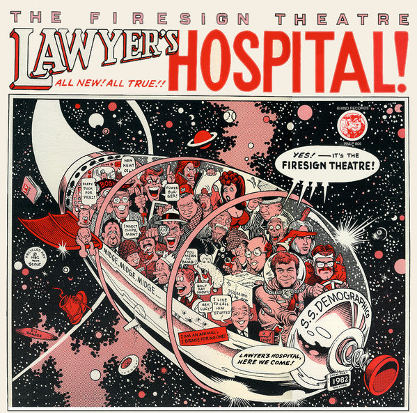 The Firesign Theatre : Lawyer's Hospital (LP, Album)