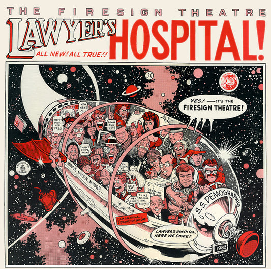 The Firesign Theatre : Lawyer's Hospital (LP, Album)