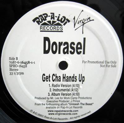 Dorasel : Bounce / Get Cha Hands Up (12", Promo)