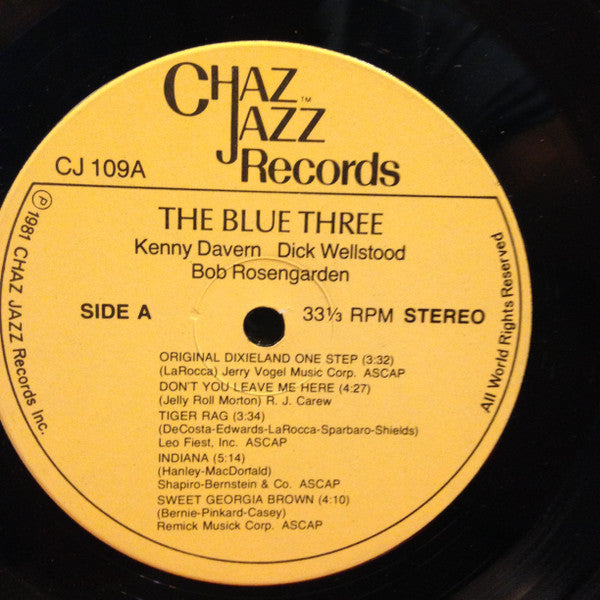 The Blue Three : At Hanratty's (LP)