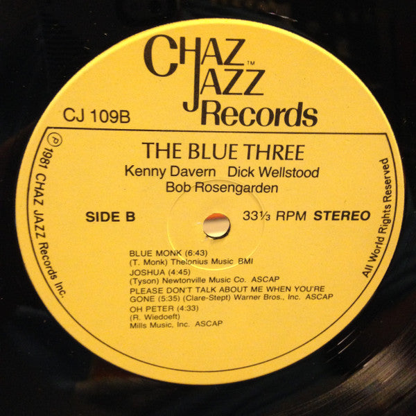 The Blue Three : At Hanratty's (LP)