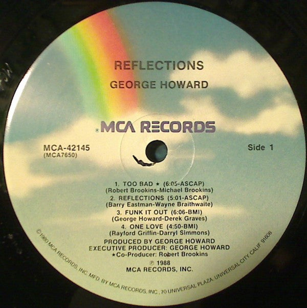 George Howard Lp Buy George Howard : Reflections (LP, Album, Pin) Online for a great ...