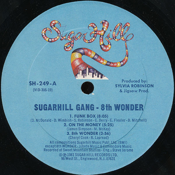 Sugarhill Gang : 8th Wonder (LP, Album)