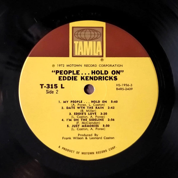 Eddie Kendricks : People...Hold On (LP, Album, Hol)