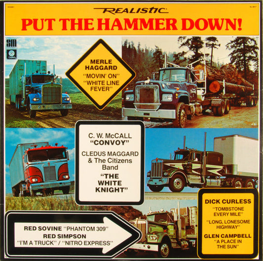 Various : Put The Hammer Down! (LP, Album, Comp, Tan)