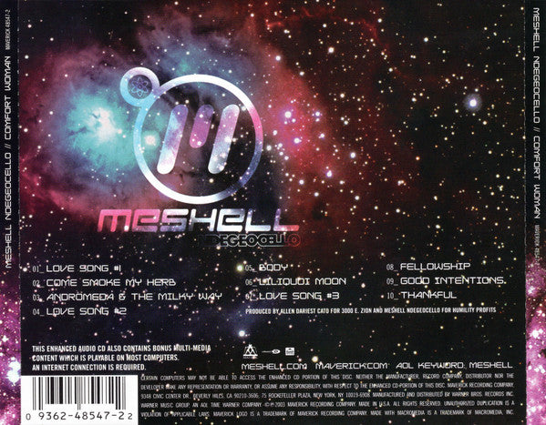 Meshell Ndegeocello* : Comfort Woman (CD, Album, Enh)