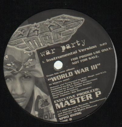 Mac (2) : War Party (12", Single, Promo)