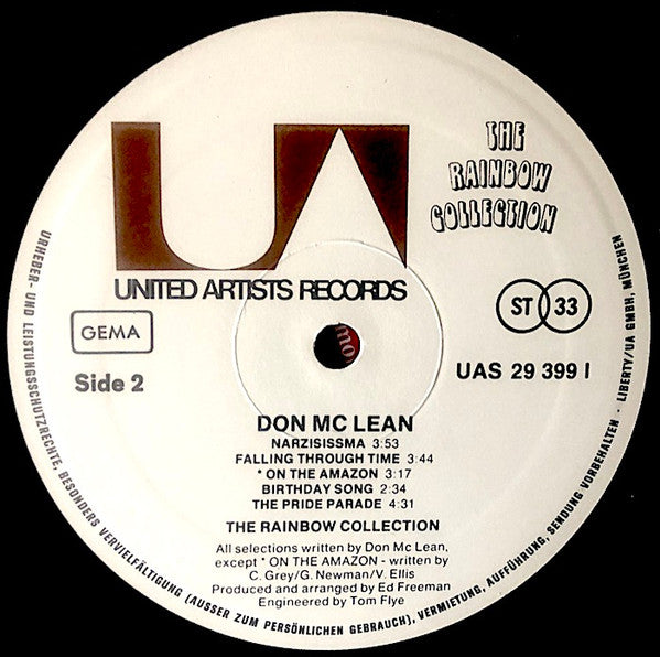 Don McLean : Don McLean (LP, Album)