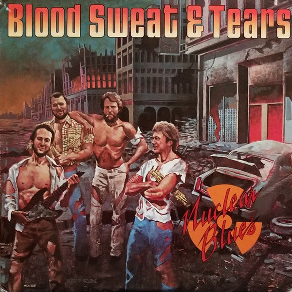 Blood Sweat & Tears* : Nuclear Blues (LP, Album, Pin)