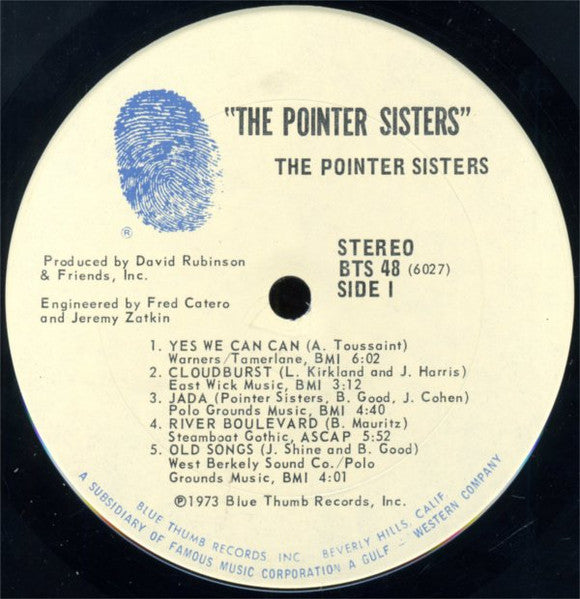 The Pointer Sisters* : The Pointer Sisters (LP, Album, San)