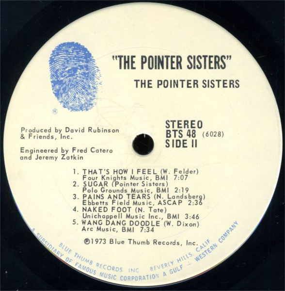 The Pointer Sisters* : The Pointer Sisters (LP, Album, San)