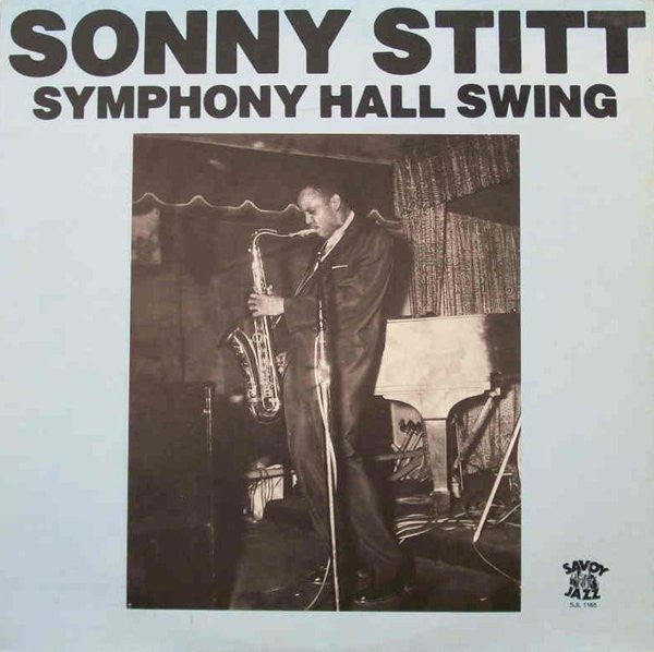 Sonny Stitt : Symphony Hall Swing (LP, RE)