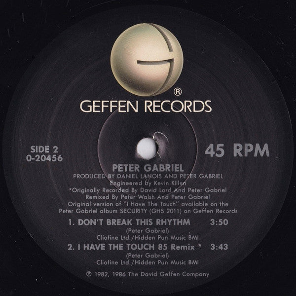 Peter Gabriel : Sledgehammer (12", Maxi, Spe)