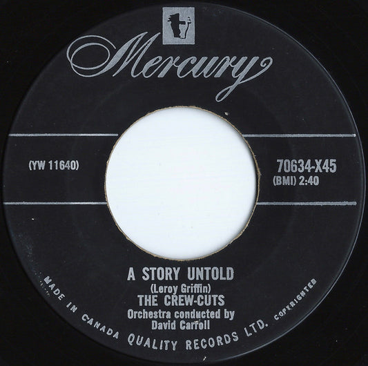 The Crew Cuts : A Story Untold / Carmen's Boogie (7")