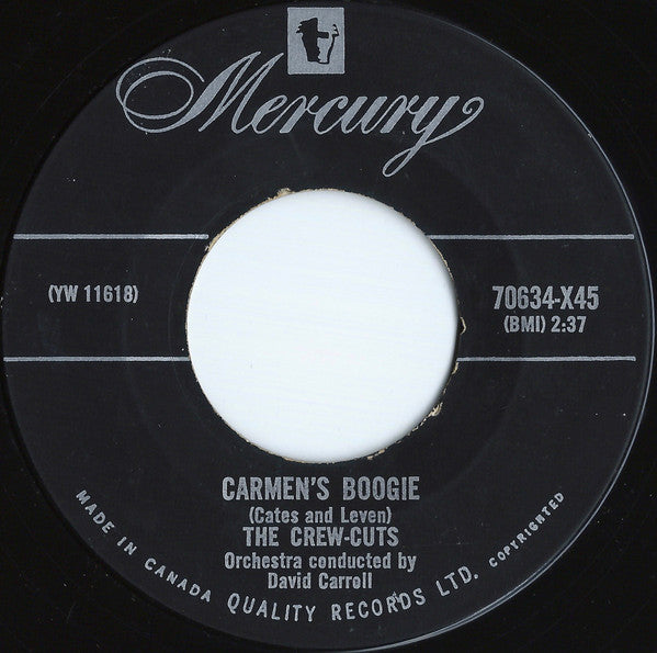 The Crew Cuts : A Story Untold / Carmen's Boogie (7")