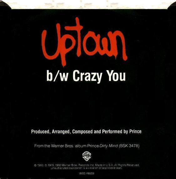 Prince : Uptown (7", Single, Spe)