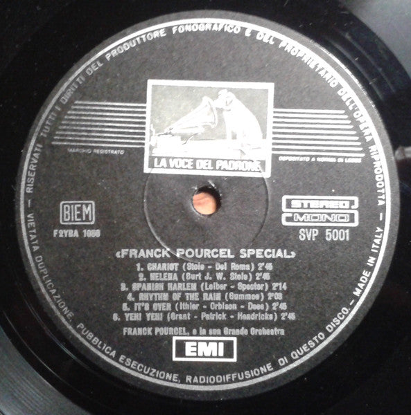 Franck Pourcel E La Sua Grande Orchestra* : Special (LP, Comp)