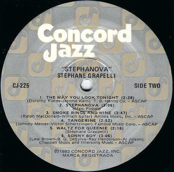 Stephane Grappelli*, Marc Fosset : Stephanova (LP, Album)