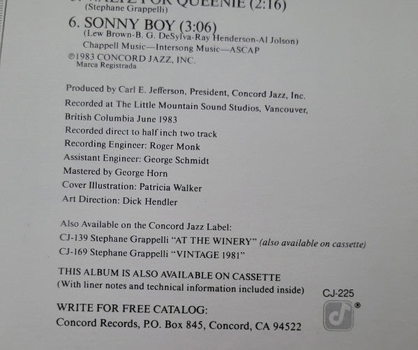 Stephane Grappelli*, Marc Fosset : Stephanova (LP, Album)