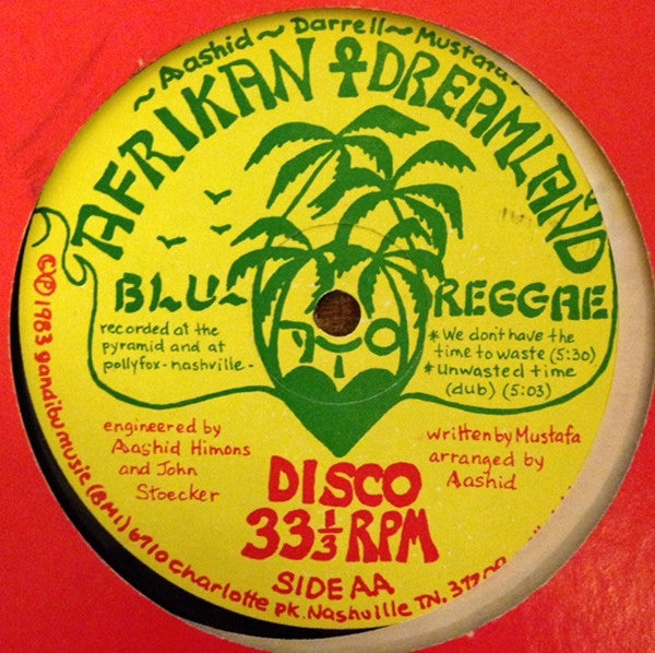 Afrikan Dreamland : Blu-Reggae (12", EP)