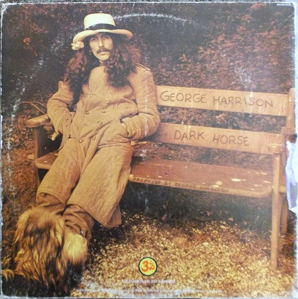 George Harrison : Dark Horse (LP, Album, Blu)