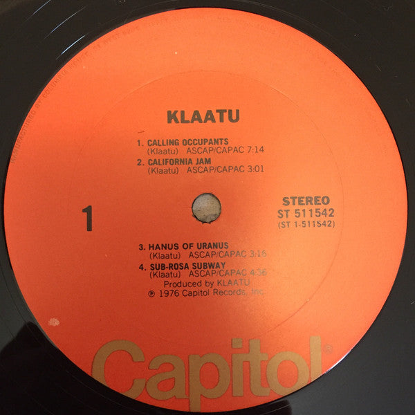 Klaatu : Klaatu (LP, Album, Club, Col)