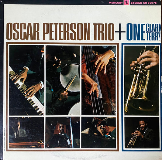 The Oscar Peterson Trio / Clark Terry : Oscar Peterson Trio + One (LP, Album, Promo)