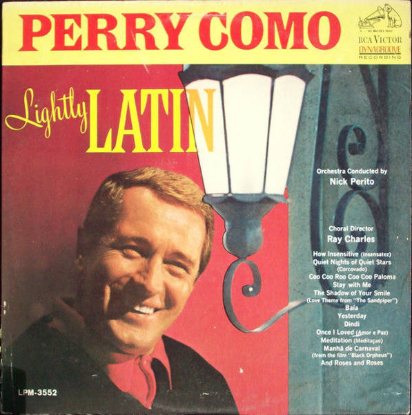 Perry Como : Lightly Latin (LP, Album, Mono)