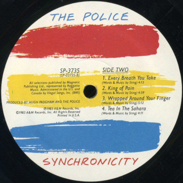 The Police : Synchronicity (LP, Album, BRY)
