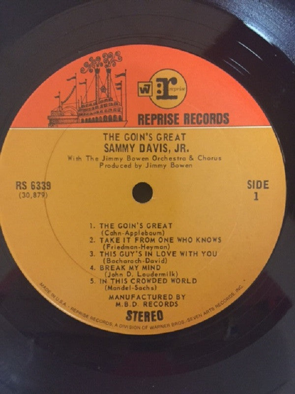 Sammy Davis Jr. : The Goin's Great (LP, Album)