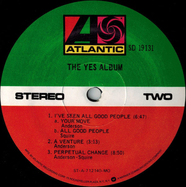 Yes : The Yes Album (LP, Album, RE, MO )