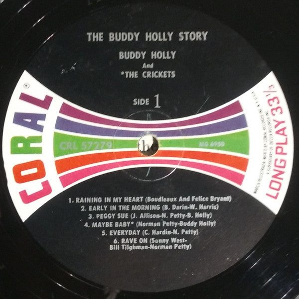 Buddy Holly : The Buddy Holly Story (LP, Comp, Mono)
